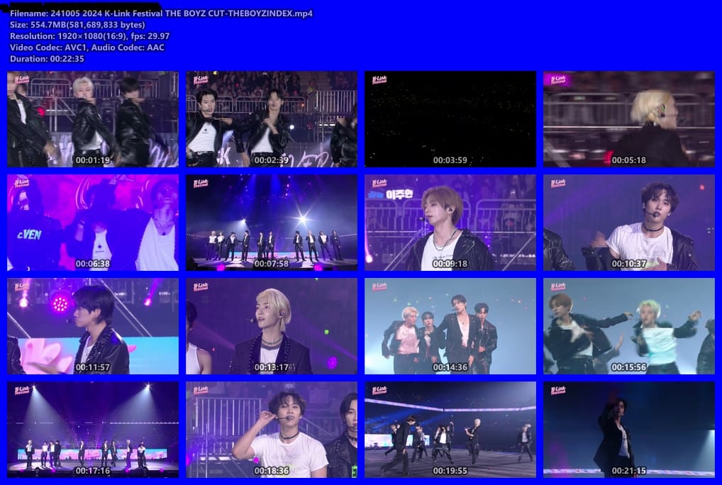 241005 2024 K-Link Festival THE BOYZ CUT