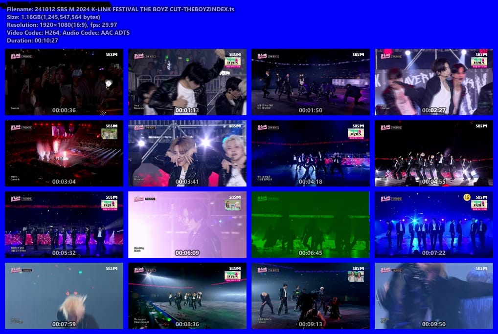 241012 SBS M 2024 K-LINK FESTIVAL THE BOYZ CUT