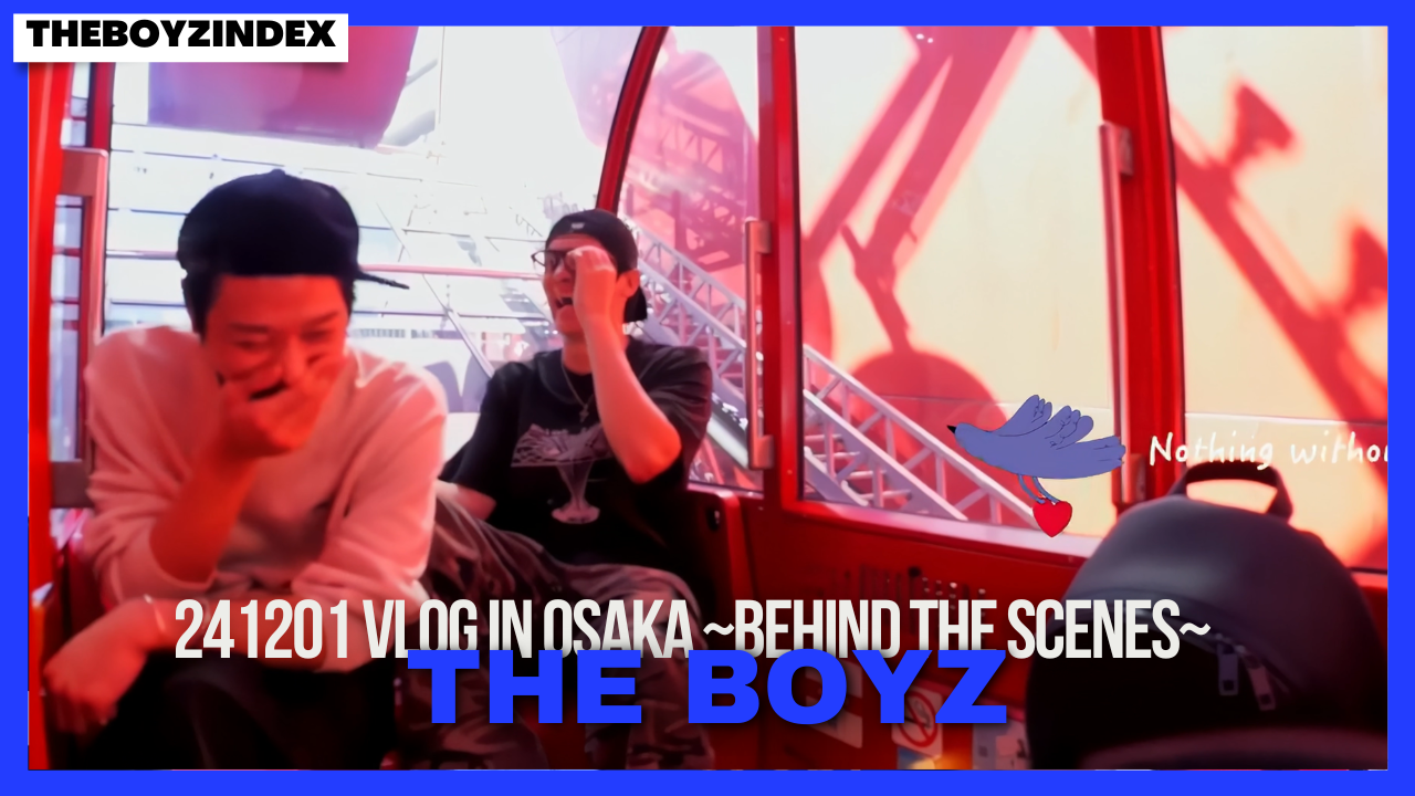 241201 VLOG IN OSAKA ~Behind the scenes~