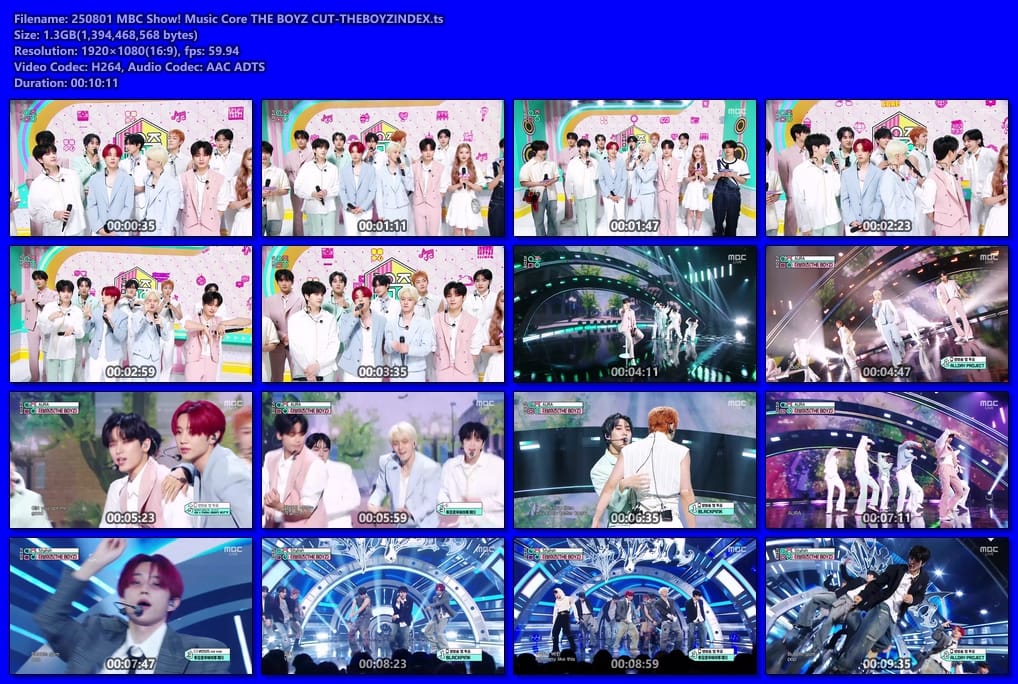 250801 MBC Show! Music Core THE BOYZ CUT