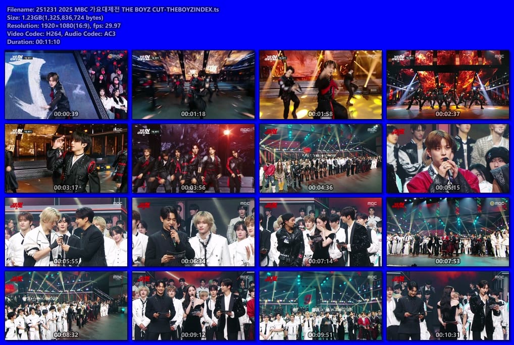 251231 2025 MBC 가요대제전 THE BOYZ CUT