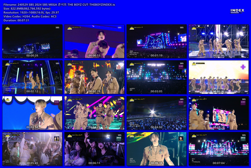 240529 SBS 2024 SBS MEGA 콘서트 THE BOYZ CUT