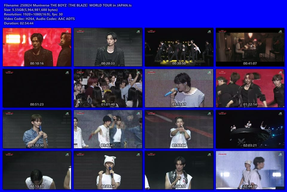 250824 Muniverse THE BOYZ 〈THE BLAZE〉 WORLD TOUR in JAPAN