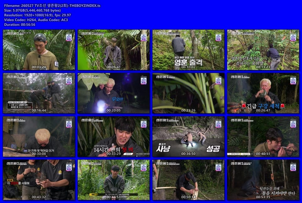 260527 TV조선 생존왕2(2회)